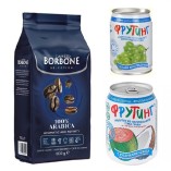 Кофе в зернах 1000гр и 2 напитка